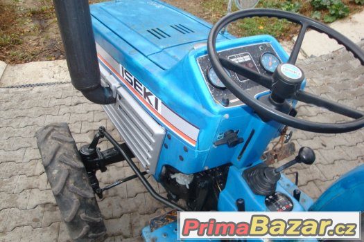 Japonský traktor ISEKI TU2100, 4x4, 21 Hp, tříválec – fotografie 3