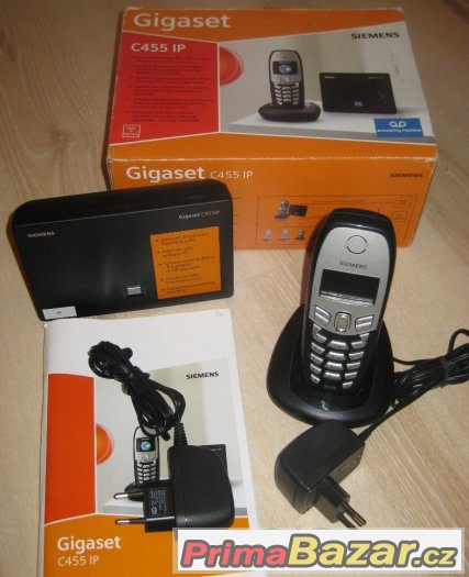 Siemens Gigaset C455 IP - VOIP telefon – fotografie 2