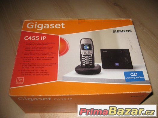 Siemens Gigaset C455 IP - VOIP telefon – fotografie 3