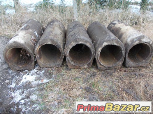 Betonové pancéřové roury průměr 300 mm, délka 1 m. – fotografie 1