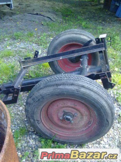 Podvozek za auto/traktor - ma cubu / bez dokladu – fotografie 4