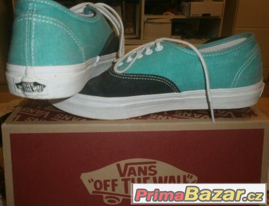 VANS original vel.39 šedo-zelené NOVÉ – fotografie 4