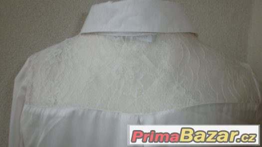 Orsay Luxusní košile s krajkou, vel.L – fotografie 2
