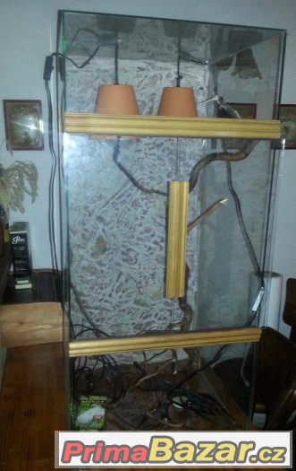 Prodám vybavené terarium pro chameleona – fotografie 4