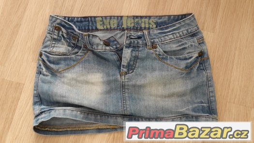 Džínová dívčí sukně Exe jeans.orig v. 27 – fotografie 3
