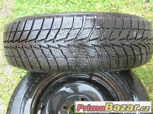 2x zimní pneu Matador 13" + 4x plech. disk – fotografie 2