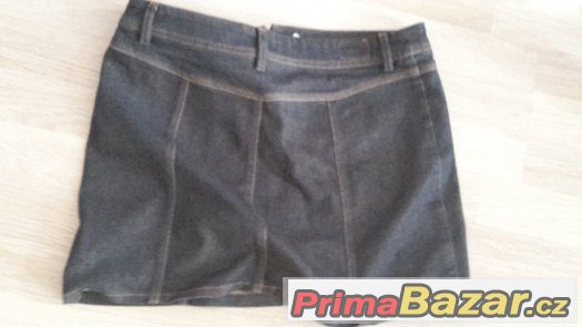 Dívčí džínova sukně MNG jeans. orig v. M/38 – fotografie 2