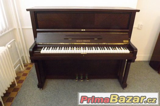 Kvalitní pianino August Forster mod.125 po celkové GO – fotografie 1
