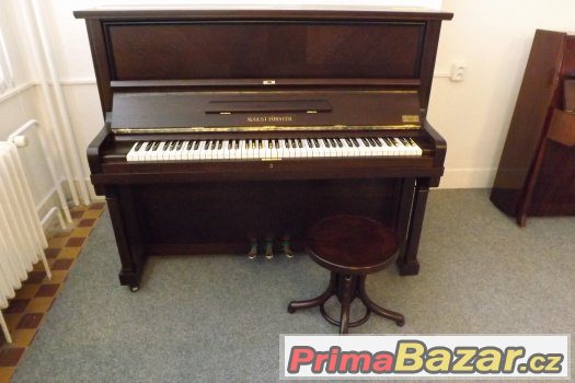 Kvalitní pianino August Forster mod.125 po celkové GO – fotografie 3