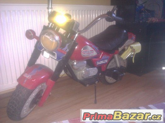 elektrická motorka – fotografie 1