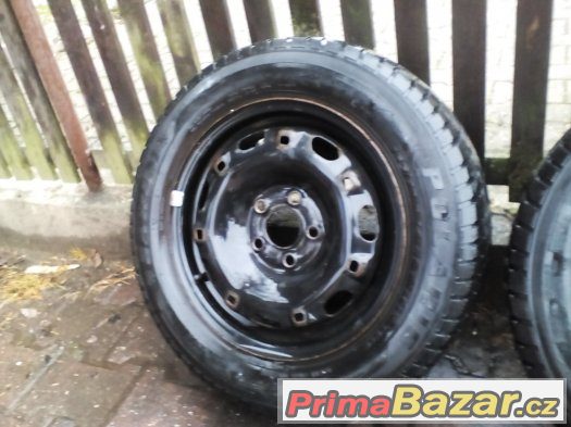 Prodám disky Fabia  5x100 R14-Nově vyvážené – fotografie 2