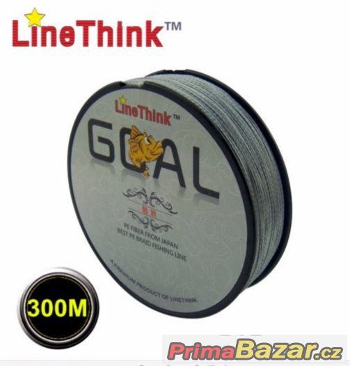 Pletená šňůra LineThink GOAL 300m  0,50mm/54,5kg – fotografie 1