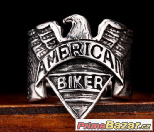 Prsten-/AMERICKÝ BIKER/ – fotografie 1