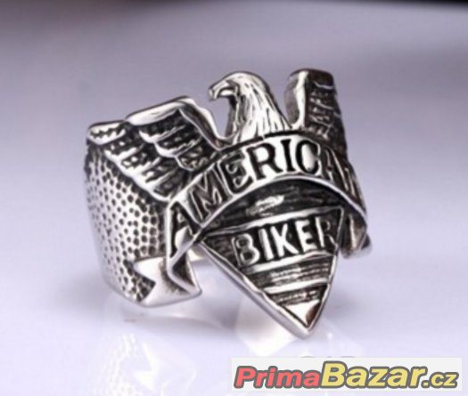 Prsten-/AMERICKÝ BIKER/ – fotografie 2