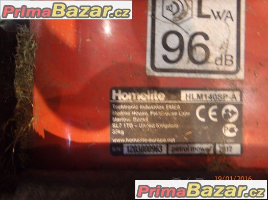 Motorová sekačka Homelite – fotografie 3