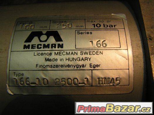 Pneumatický válec ( pístnice ) se zdvihem 250 mm – fotografie 4