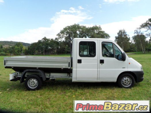 Peugeot Boxer 2.2 HDi valník-7 míst,klima,serviska,TOP – fotografie 1
