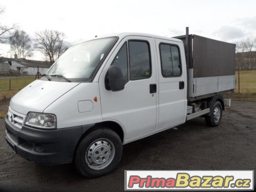 Citroen Jumper 2.8 HDi sklápěč,7 míst,vyšší nosnostPěkný – fotografie 3