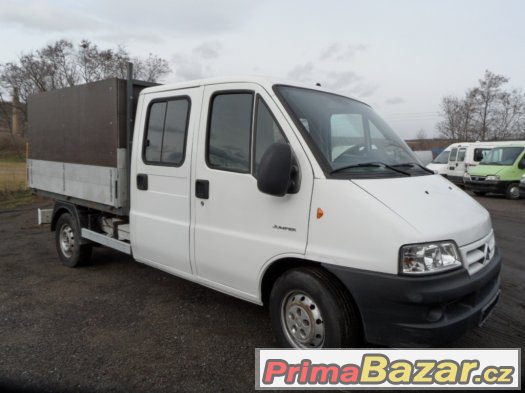 Citroen Jumper 2.8 HDi sklápěč,7 míst,vyšší nosnostPěkný – fotografie 5