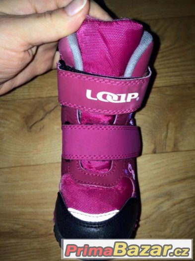 Krásné zimní botky LOOP vel.24 – fotografie 4