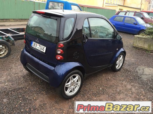 Smart Fortwo 0.7 turbo 45kw 2006 TOP STAV – fotografie 3