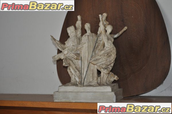 modely sousoší socialistického realismu – fotografie 2