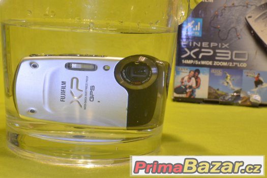 VODOTĚSNÝ FOŤÁK FUJIFILM finepix XP30 s GPS + 4GB KARTOU – fotografie 5
