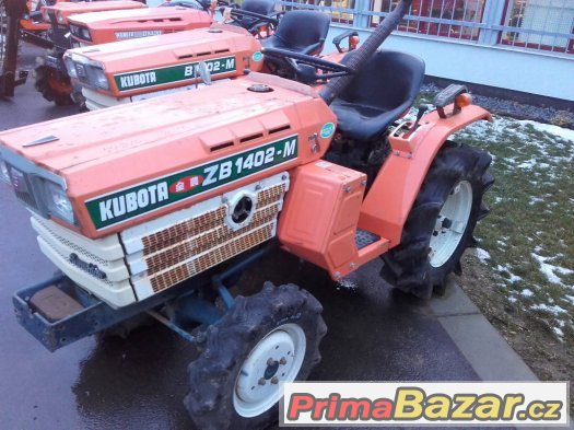 Malotraktor Kubota B1402 4WD – fotografie 1