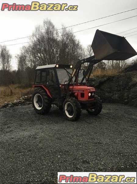 Traktor Zetor 70/54 + čelní nakladač - PROFESIONÁLNÍ STROJ ! – fotografie 1