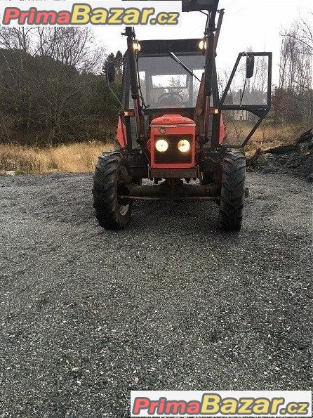 Traktor Zetor 70/54 + čelní nakladač - PROFESIONÁLNÍ STROJ ! – fotografie 2