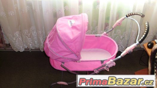 prodano baby born kočárek korbičk pro panenku – fotografie 3