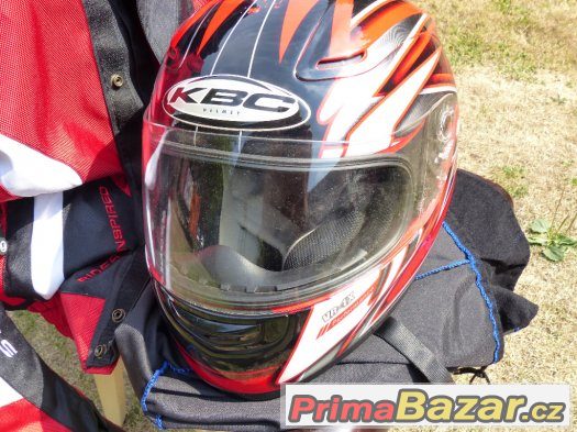 Moto bunda Duchinni Stinger, helma KBC VR-1X Performance – fotografie 5
