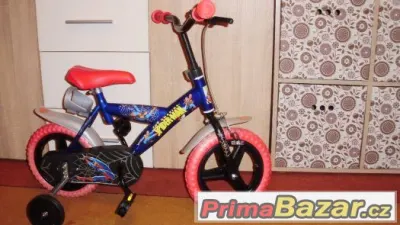 dětské kolo 12 " Spiderman jako nove, super stav