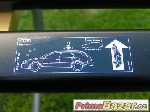 ORIGINÁL střešní nosič Audi A6 combi (98-04) – fotografie 5