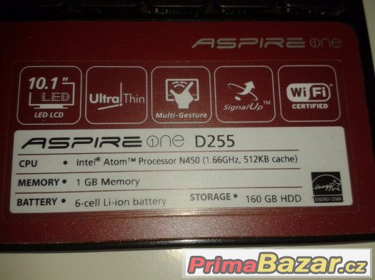 ACER ASPIRE ONE D 255 W 10 Pro. – fotografie 5