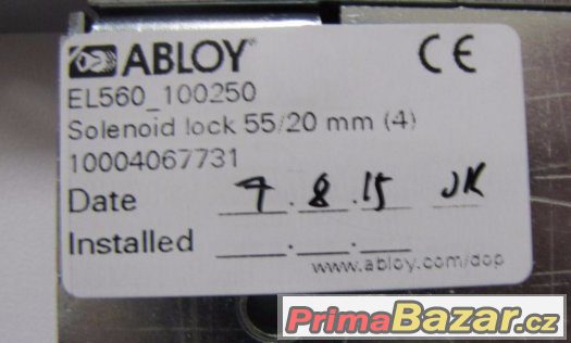 Elektromechanický zámek ABLOY EL560 55/20 – fotografie 4