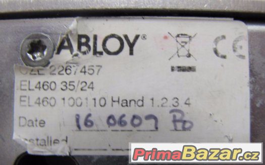 Elektromechanický zámek ABLOY EL460 35/24 – fotografie 4