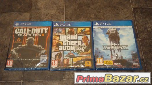 3 TOP HRY NA PLAYSTATION 4 - ZABALENÉ - NOVÉ – fotografie 1