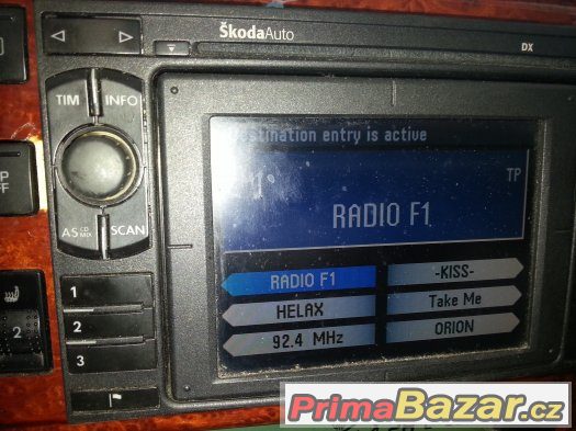 prodam 2 din autoradio skoda dx – fotografie 3
