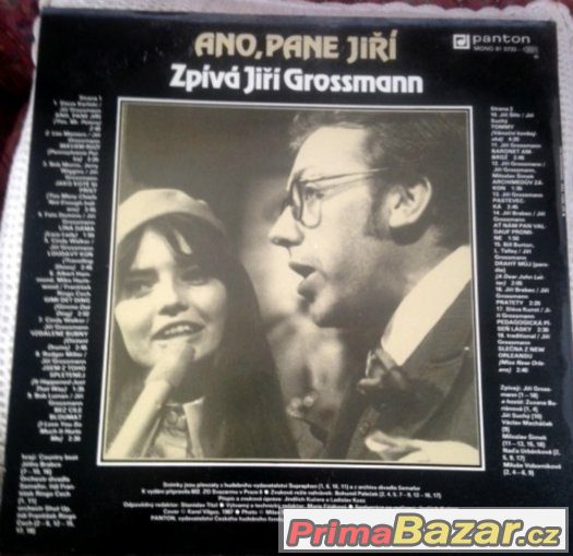 LP vinyl gramodesky Šimek & Grossmann - Jiří Suchý - SEMAFOR – fotografie 5