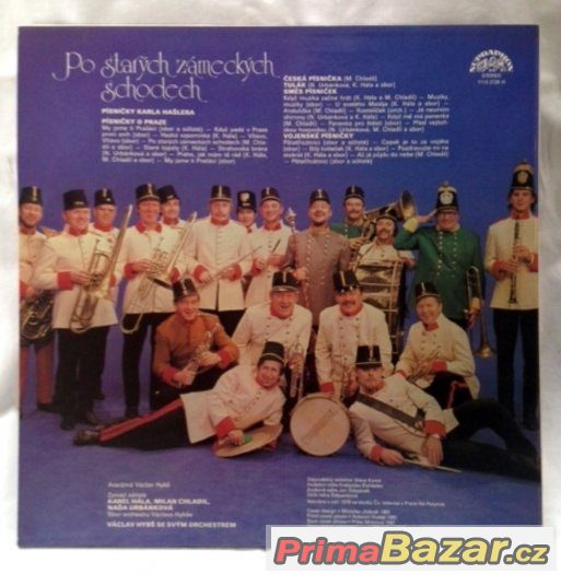 2x LP vinyl gramodeska - Hybš hraje Hašlera & Večerná nálada – fotografie 2