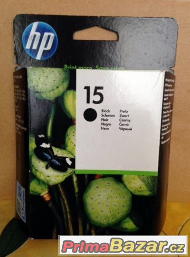 Cartridge original HP 15 (prosla Exp.) Black – fotografie 1