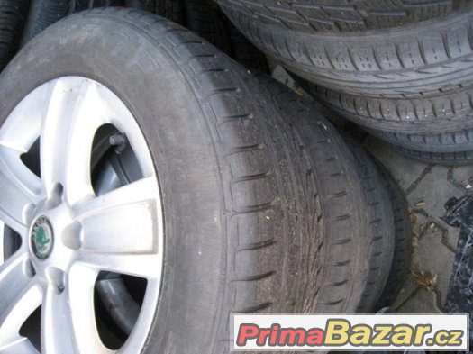 S Fabia Zimní pneu s disky 15" vzorek 90% – fotografie 4