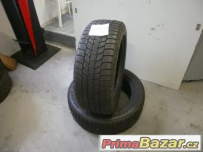 Prodám 2 x zimní pneu Bridgestone 225/55-17