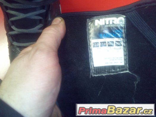 SNB PÁNSKÉ BOTY NITRO vel.US12,UE45 – fotografie 4