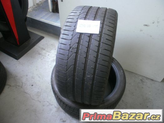 Prodám 2 x letní pneu Pirelli 255/35-19 – fotografie 1