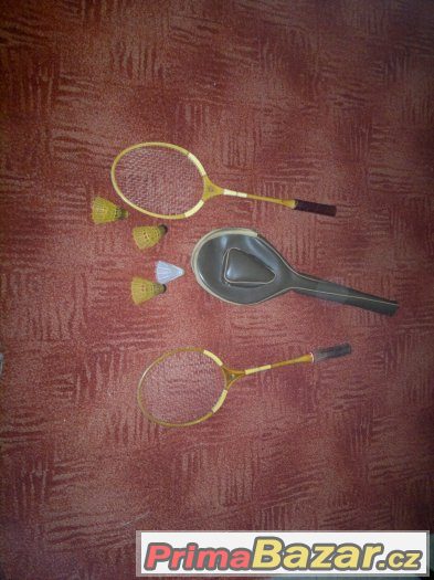 Prodám kompletní set Badmintonových raket TOP stav – fotografie 1