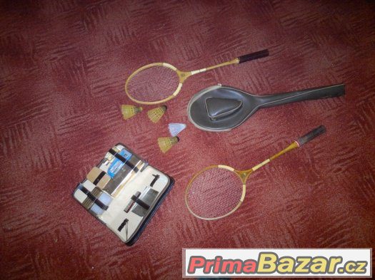Prodám kompletní set Badmintonových raket TOP stav – fotografie 4