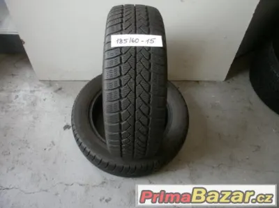 Prodám 2 x zimní pneu Platin 185/60-15