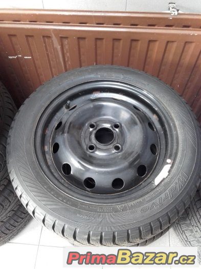Zimní sada 165/60R14 79T YOKOHAMA + DISK KIA 5JX14 4X100X54 – fotografie 2